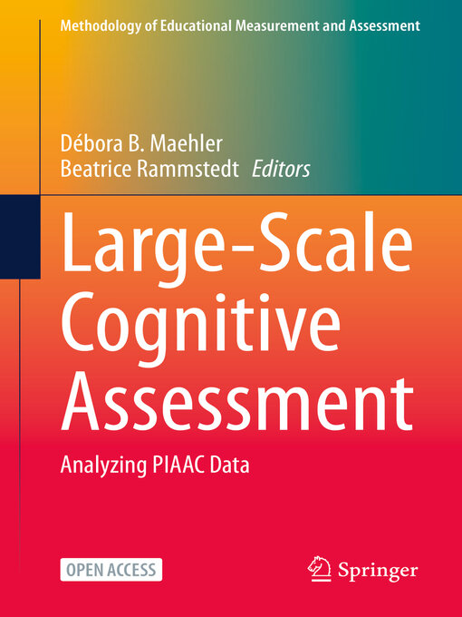 Title details for Large-Scale Cognitive Assessment by Débora B. Maehler - Available